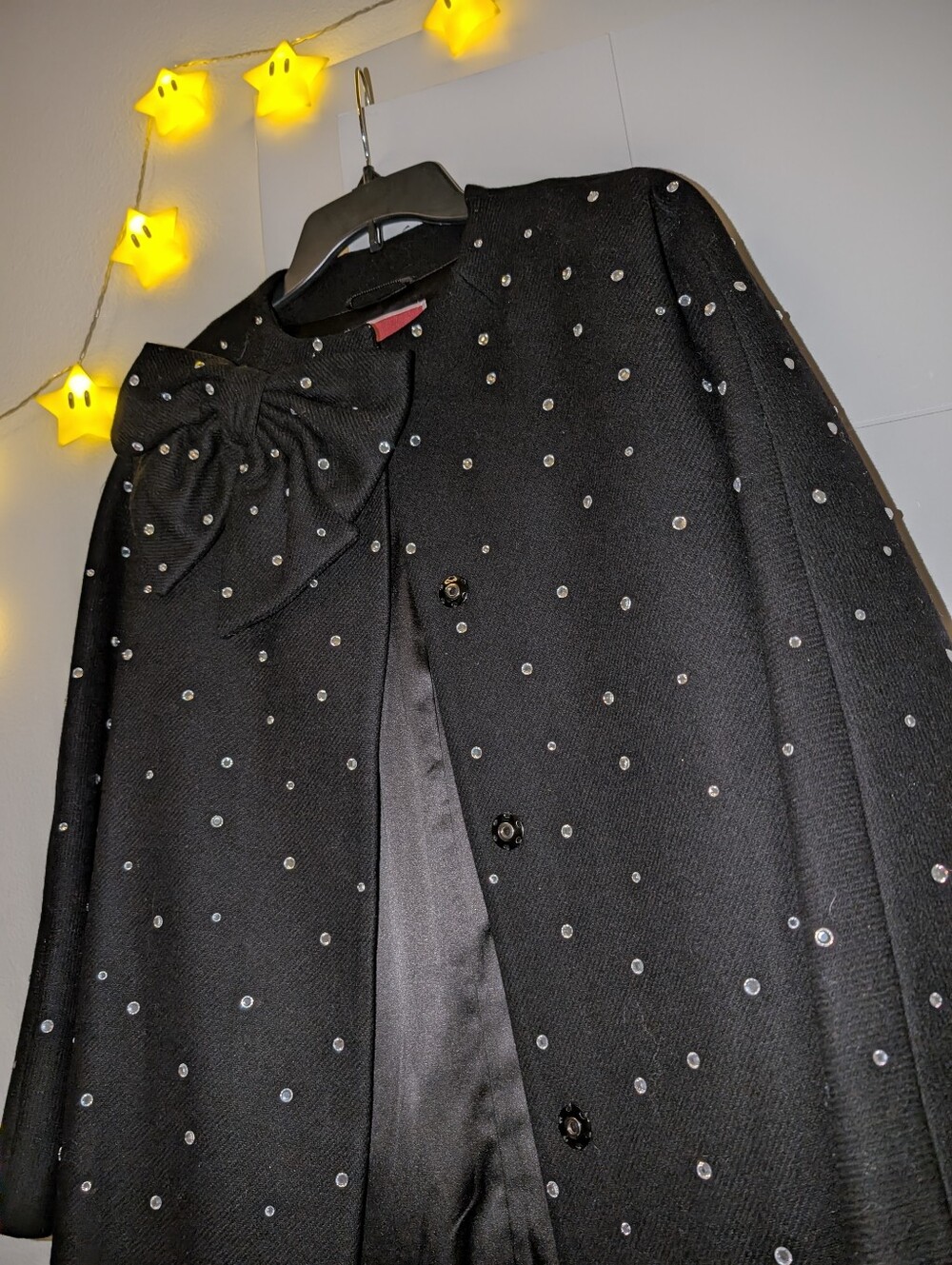 Kate Spade Dorothy Bow Rhinestone Coat View 5